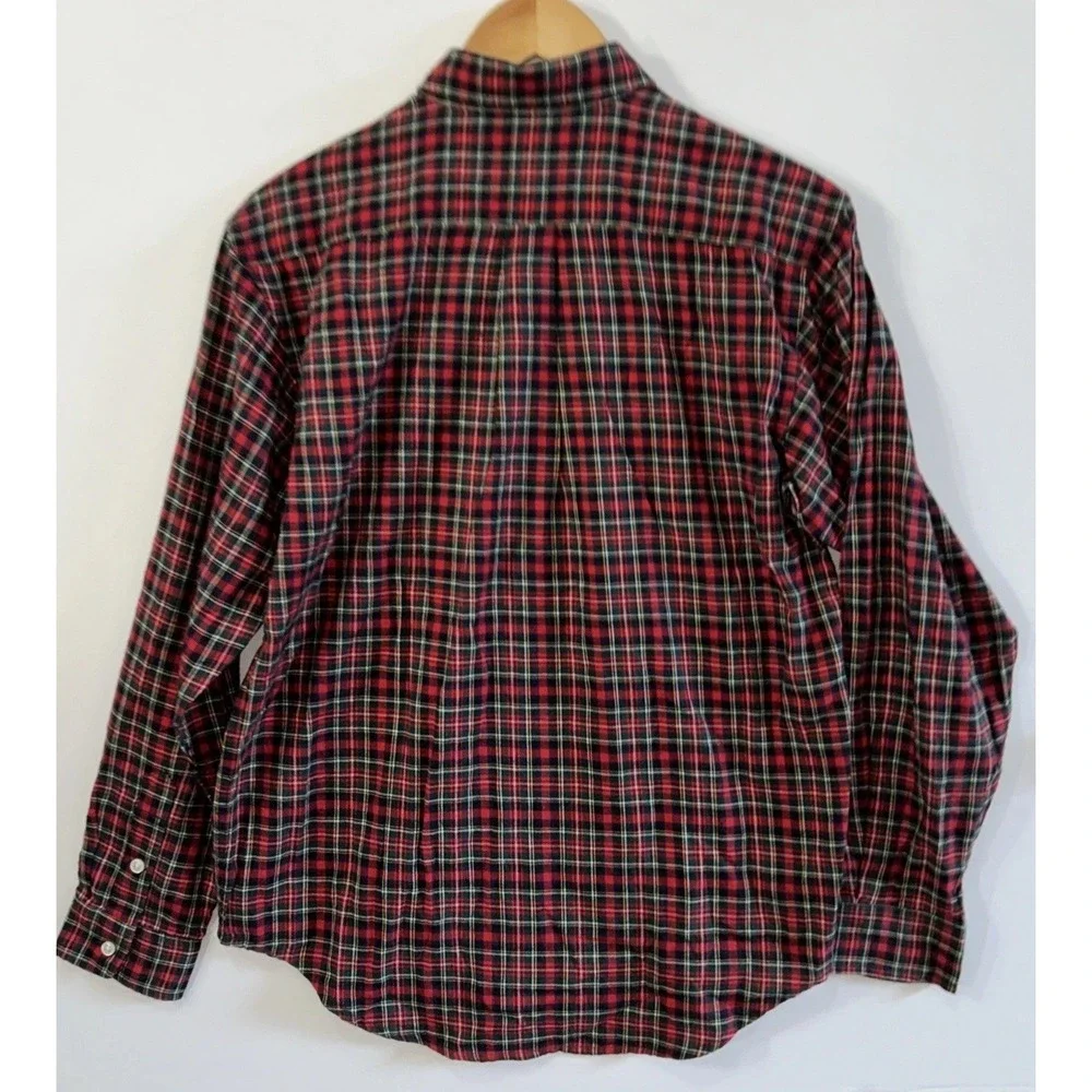 NWT Boys Ralph Lauren Tartan Plaid L/S Button Down Shirt Holiday Sz XL 20 New